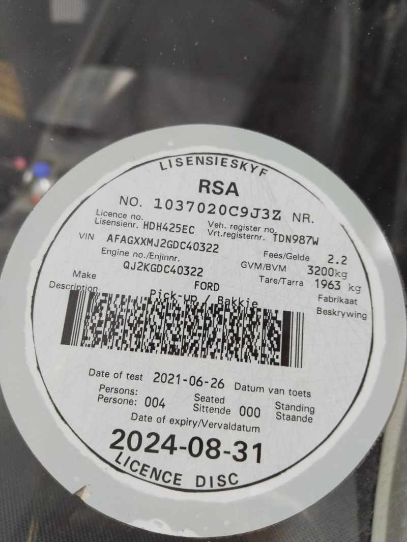 2013 FORD RANGER 2.2 TDCI P/U SUP/CAB thumbnail 2