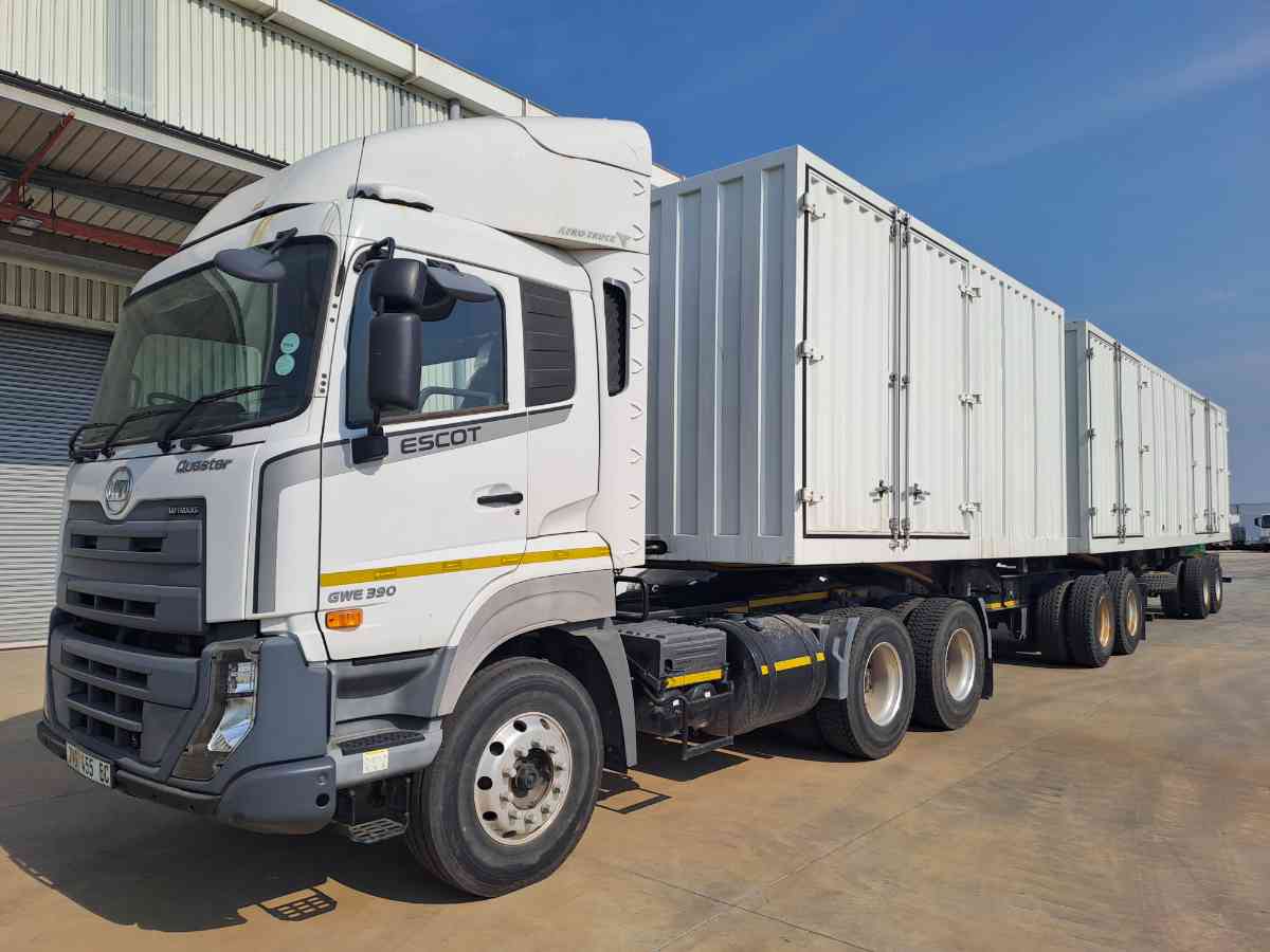 2019 UD Escot GWE 390 (E53) 6x4 RET A/T T/T C/C Double Axle