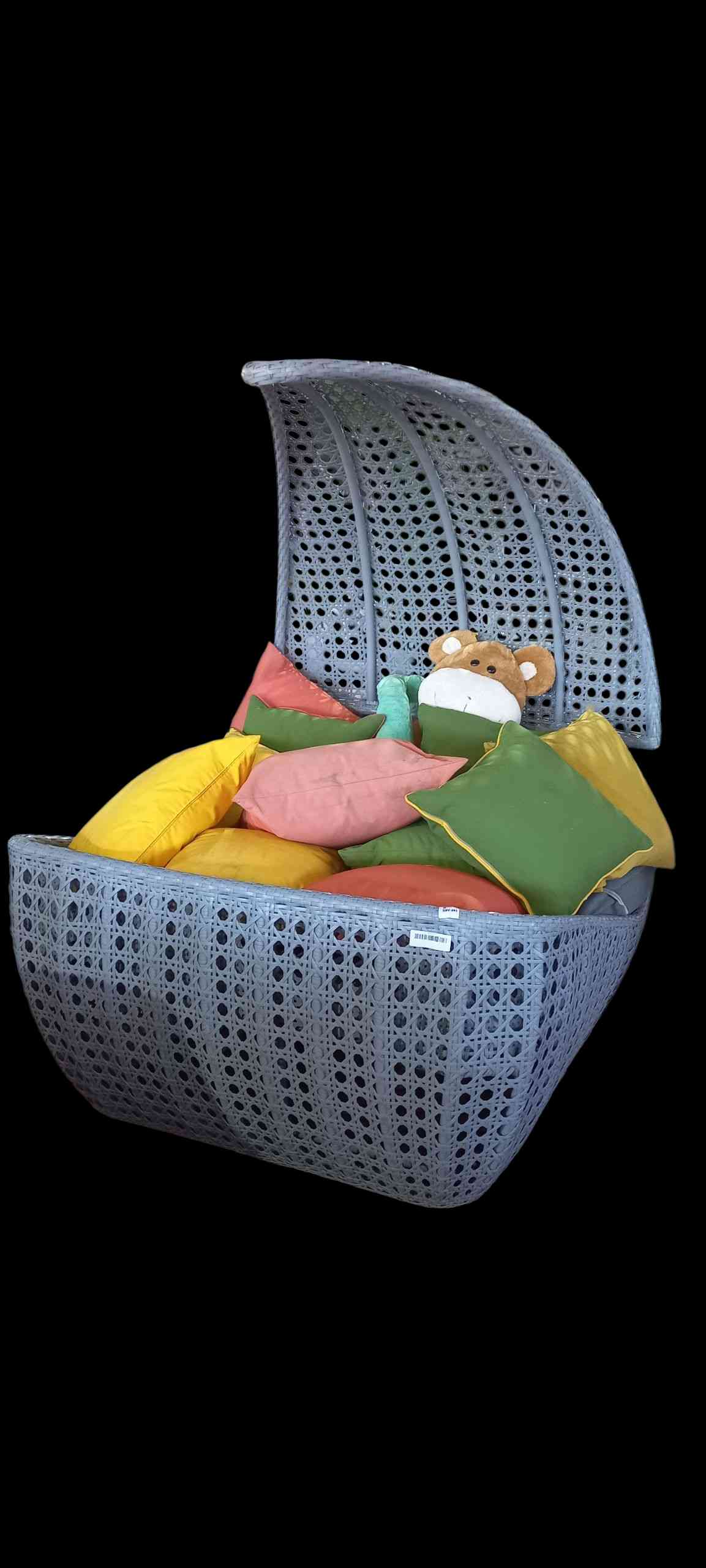 Woven Rattan Daybed