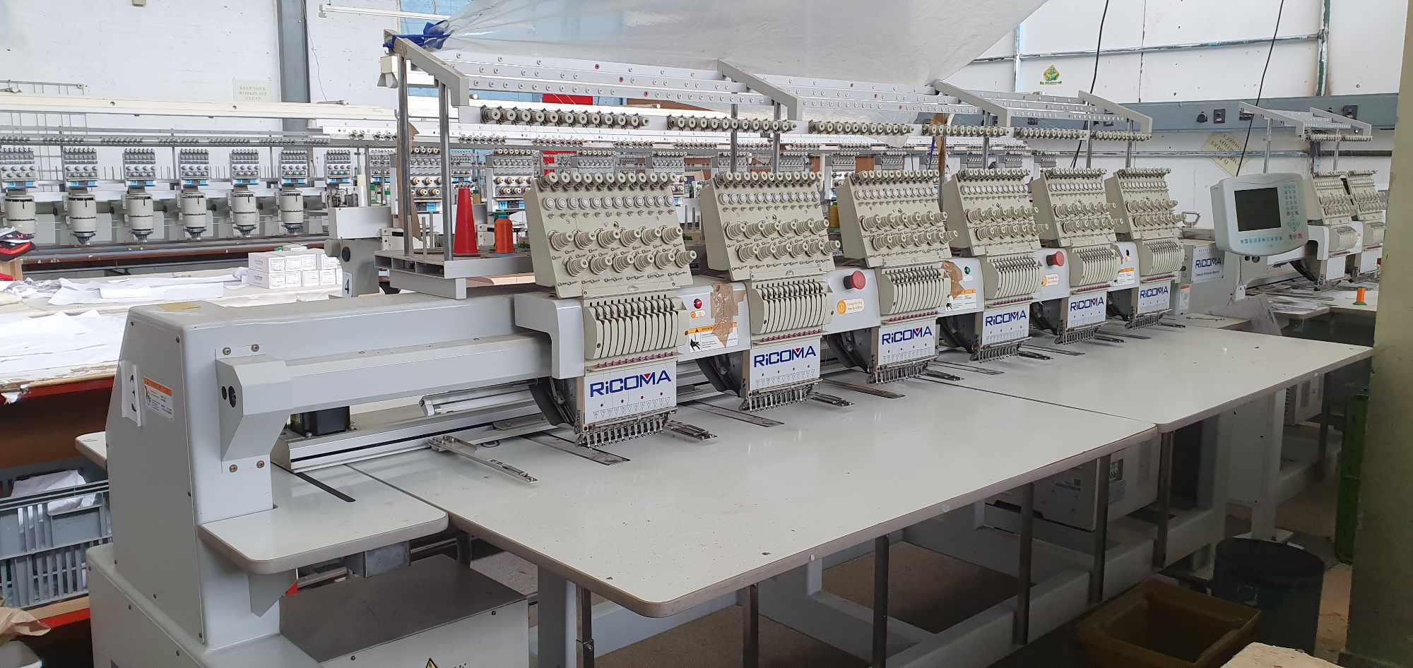 Entire Contents And Production Line Of Cut, Make & Sew Factory thumbnail 3
