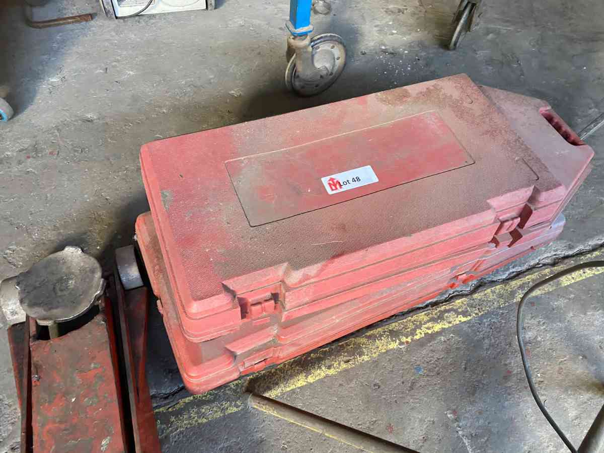 2 x Red Tool Boxes