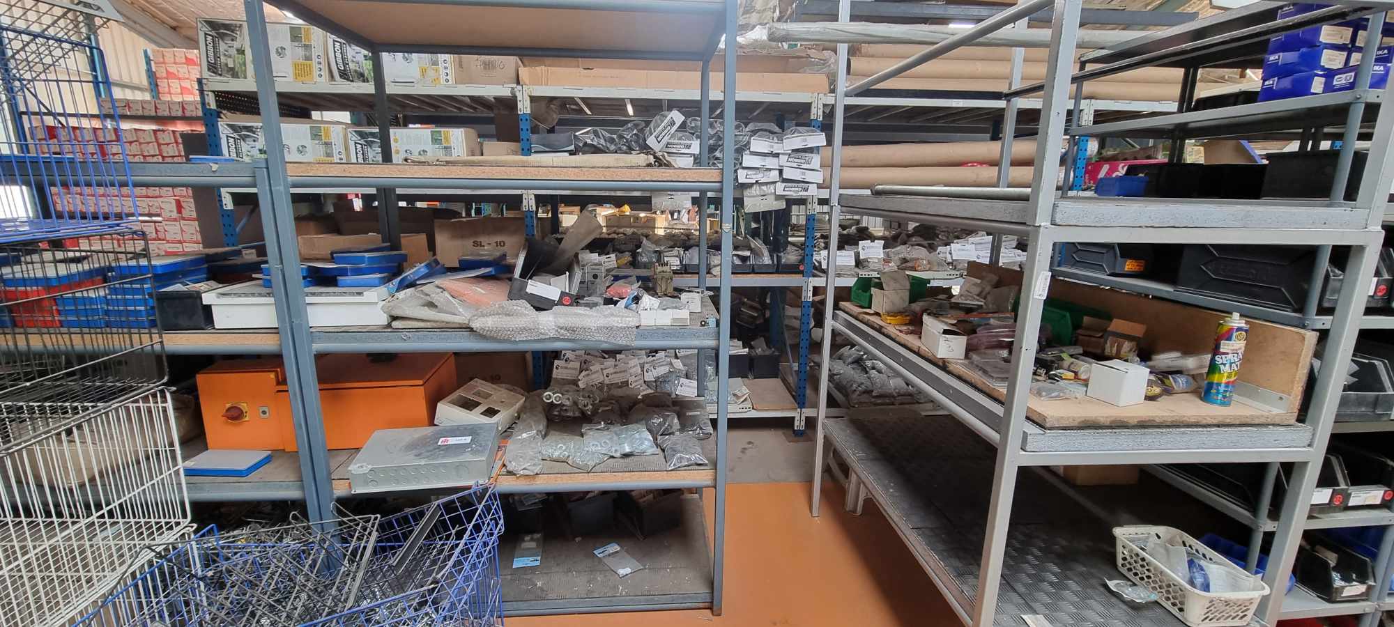 Contents of 3 x Shelves