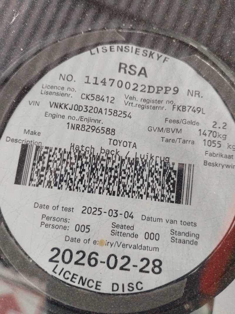 2013 TOYOTA YARIS 13 XS 5DR thumbnail 10