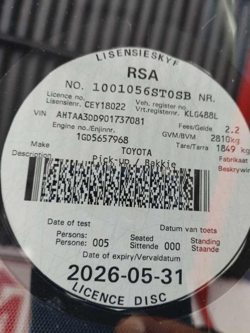 2024 TOYOTA HILUX 2.8 GD-6 RB LEGEND A/T P/U D/C thumbnail 12