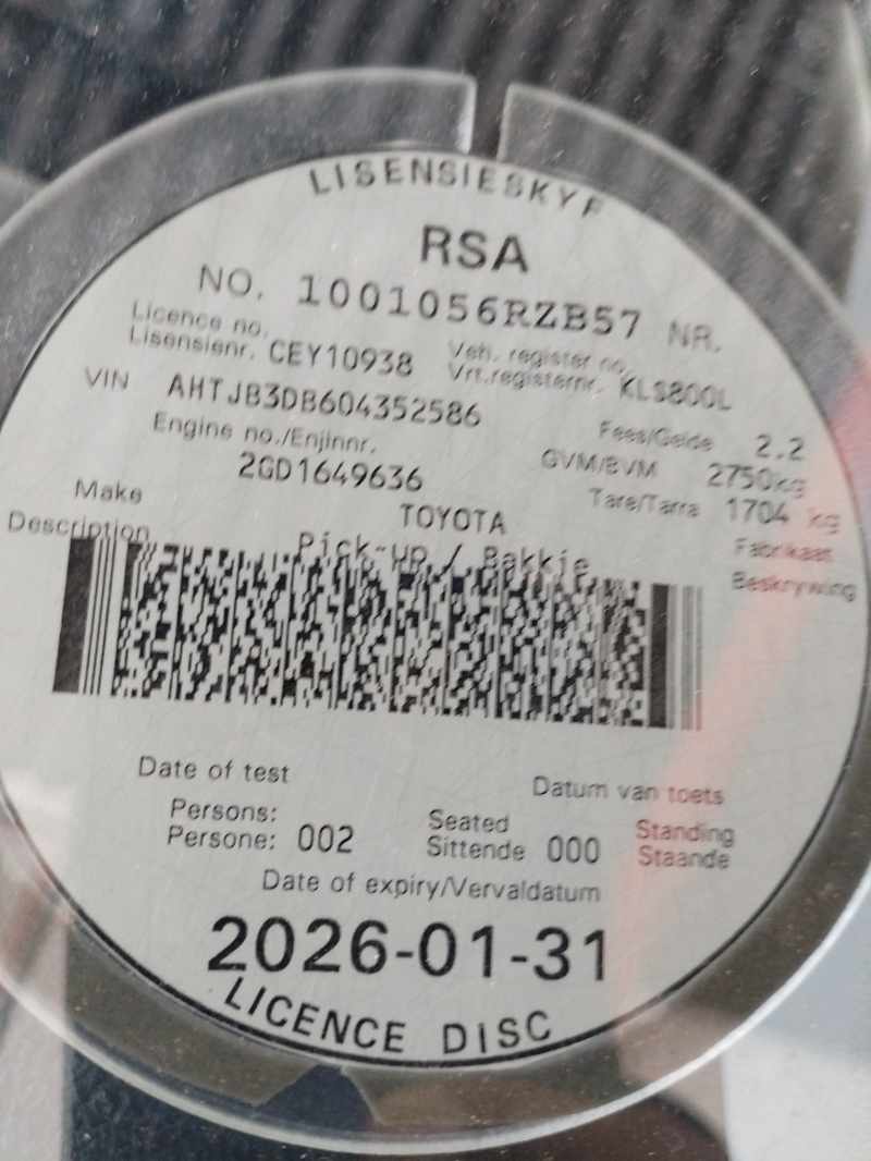 2024 TOYOTA HILUX 2.4 GD-6 RB RAIBER P/U S/C thumbnail 11