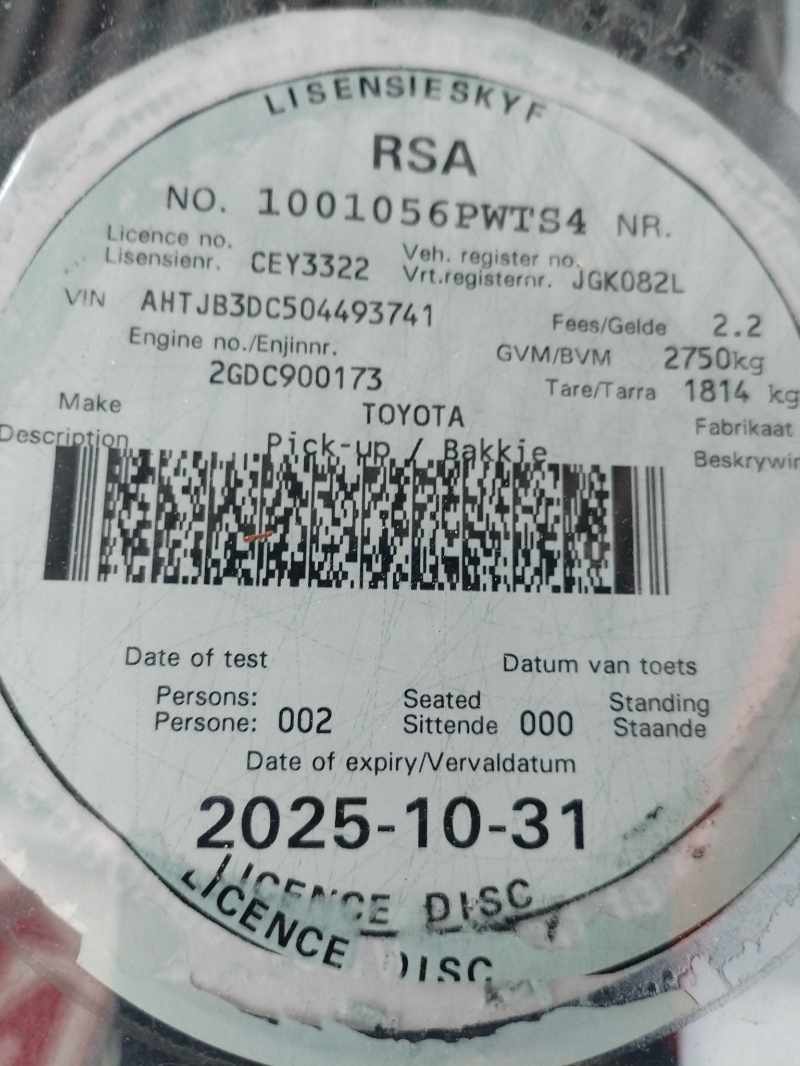 2021 TOYOTA HILUX 2.4 GD-6 RB RAIDER P/U E/CAB thumbnail 11
