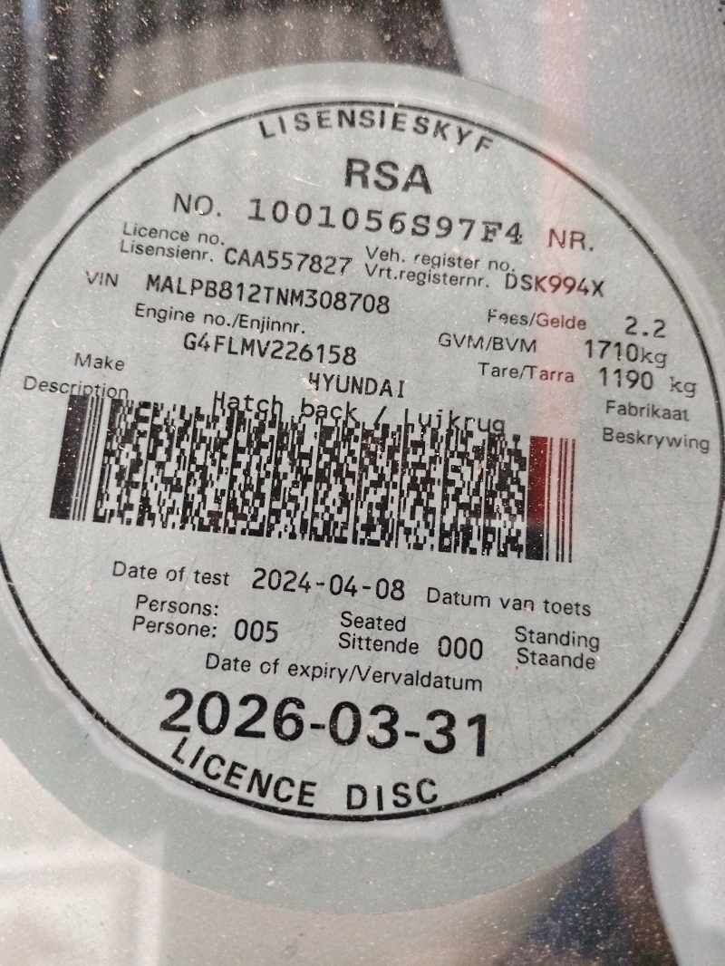 2022 HYUNDAI CRETA 1.5 A/T thumbnail 12