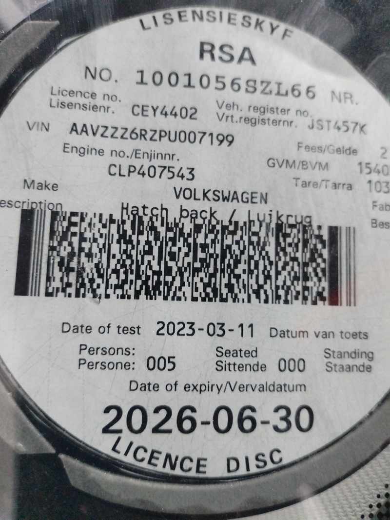2023 VOLKSWAGEN POLO VIVO 1.4 5DR thumbnail 12