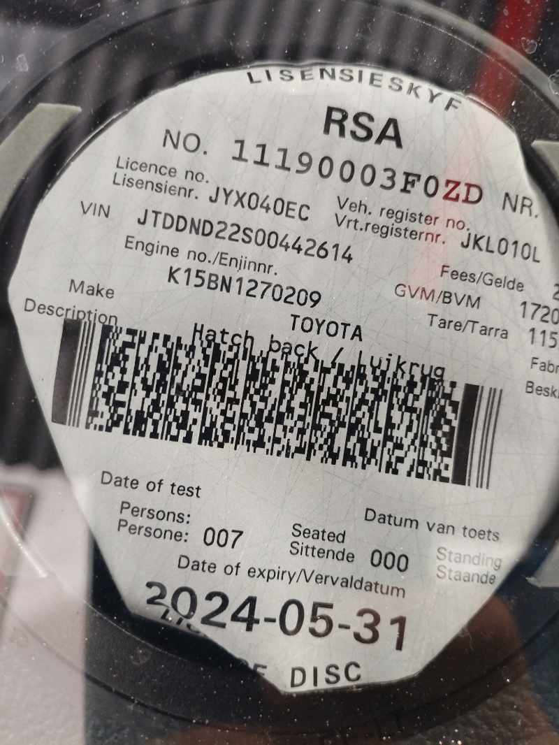 2022 TOYOTA RUMION 1.5 TX thumbnail 13