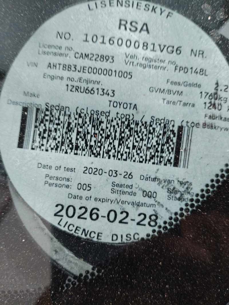 2014 TOYOTA COROLLA  1.6 SPRINTER thumbnail 12