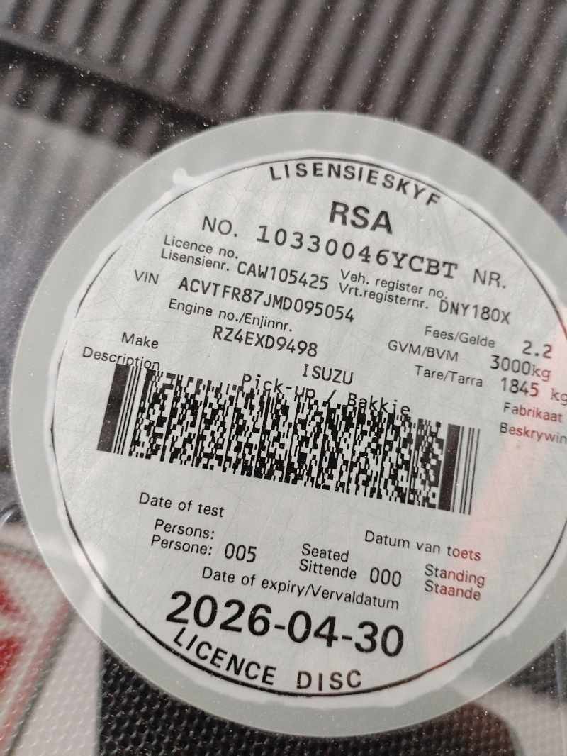 2022 ISUZU D-MAX 1.9 Ddi A/T D/C P/U thumbnail 10