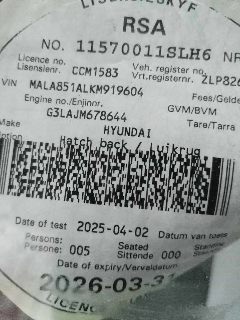 2018 HYUNDAI GRAND I10 1.0 thumbnail 12