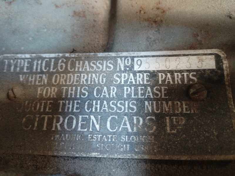 CITROEN TRACTION AVANT TYPE 11CL6 thumbnail 7