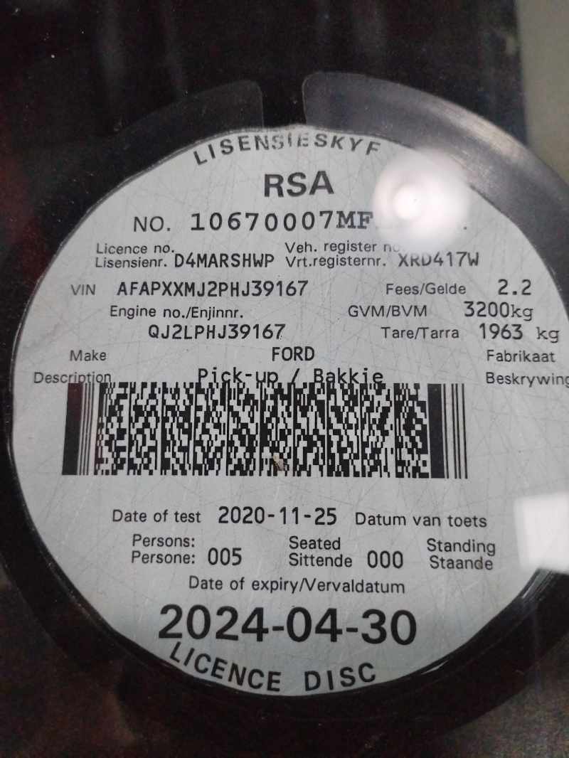 2017 FORD RANGER 2.2 TDCI XLT P/U D/C thumbnail 11