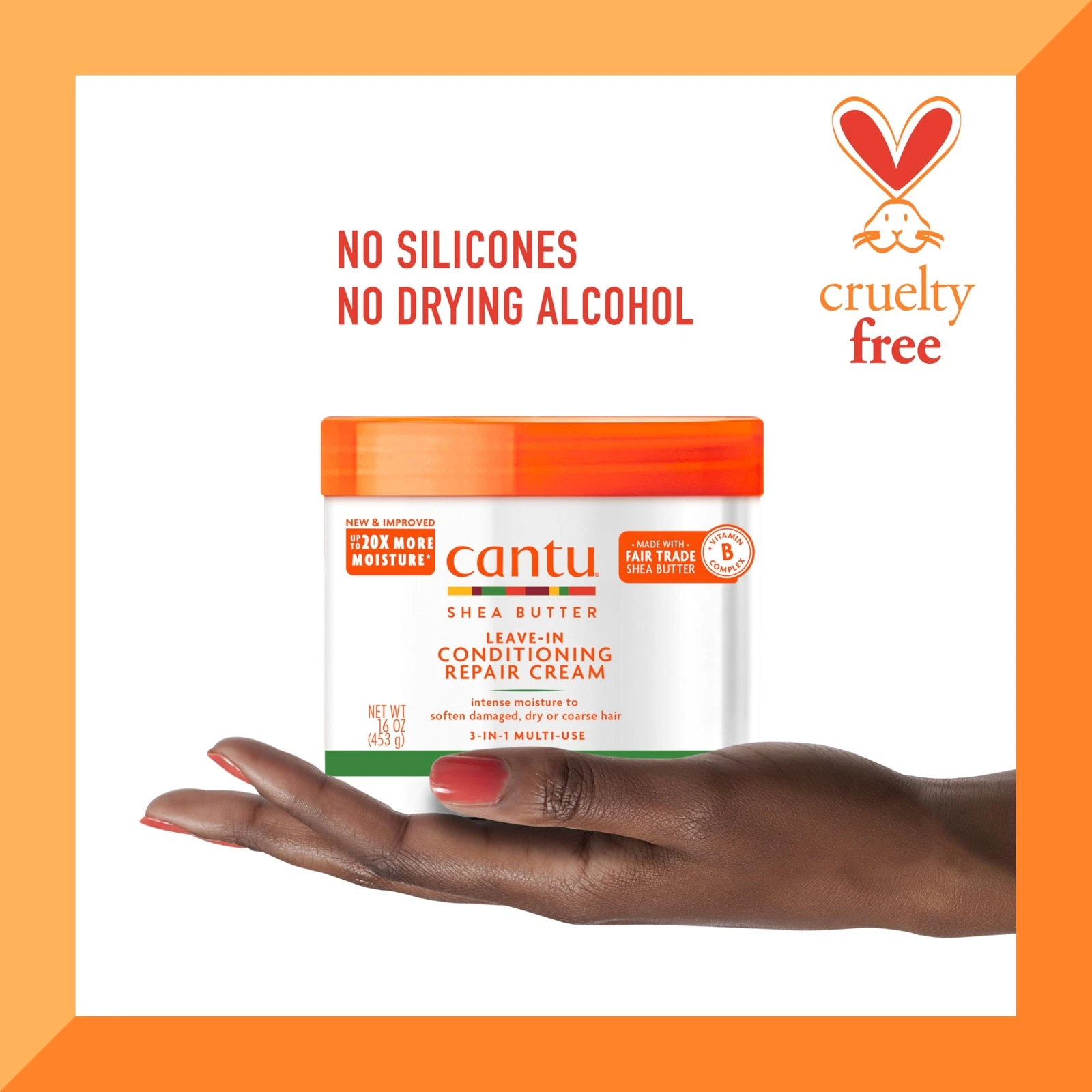 Cantu Shea Butter Leave-In Repair Cream (2-Pack) thumbnail 2