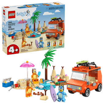 LEGO Bluey Family Car Trip Set