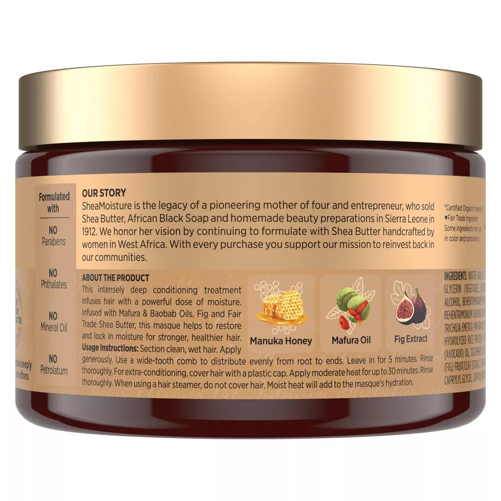 SheaMoisture Manuka Honey & Mafura Oil Masque thumbnail 2