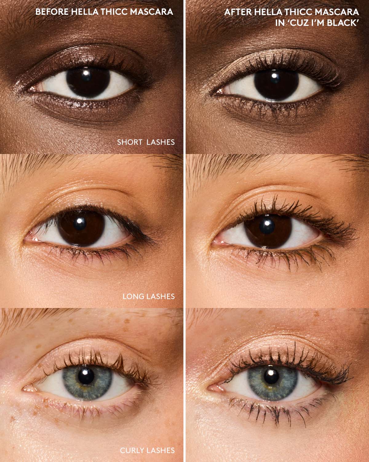 Fenty Beauty Hella Thicc Volumizing Mascara thumbnail 2