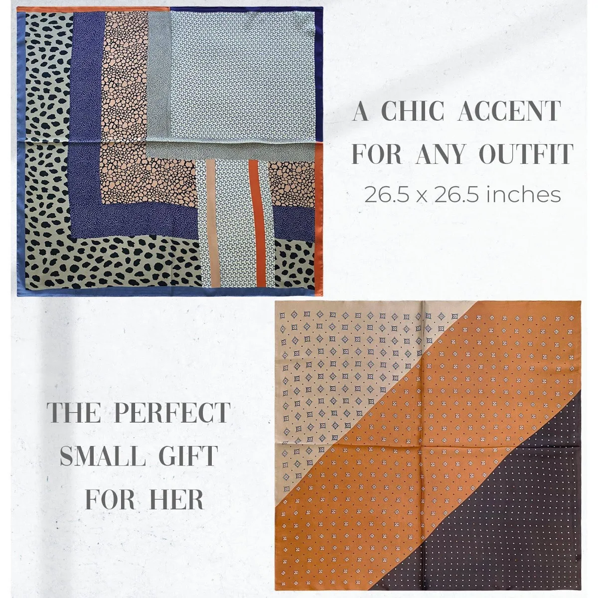 Designer Dupe Satin Scarf Set thumbnail 2