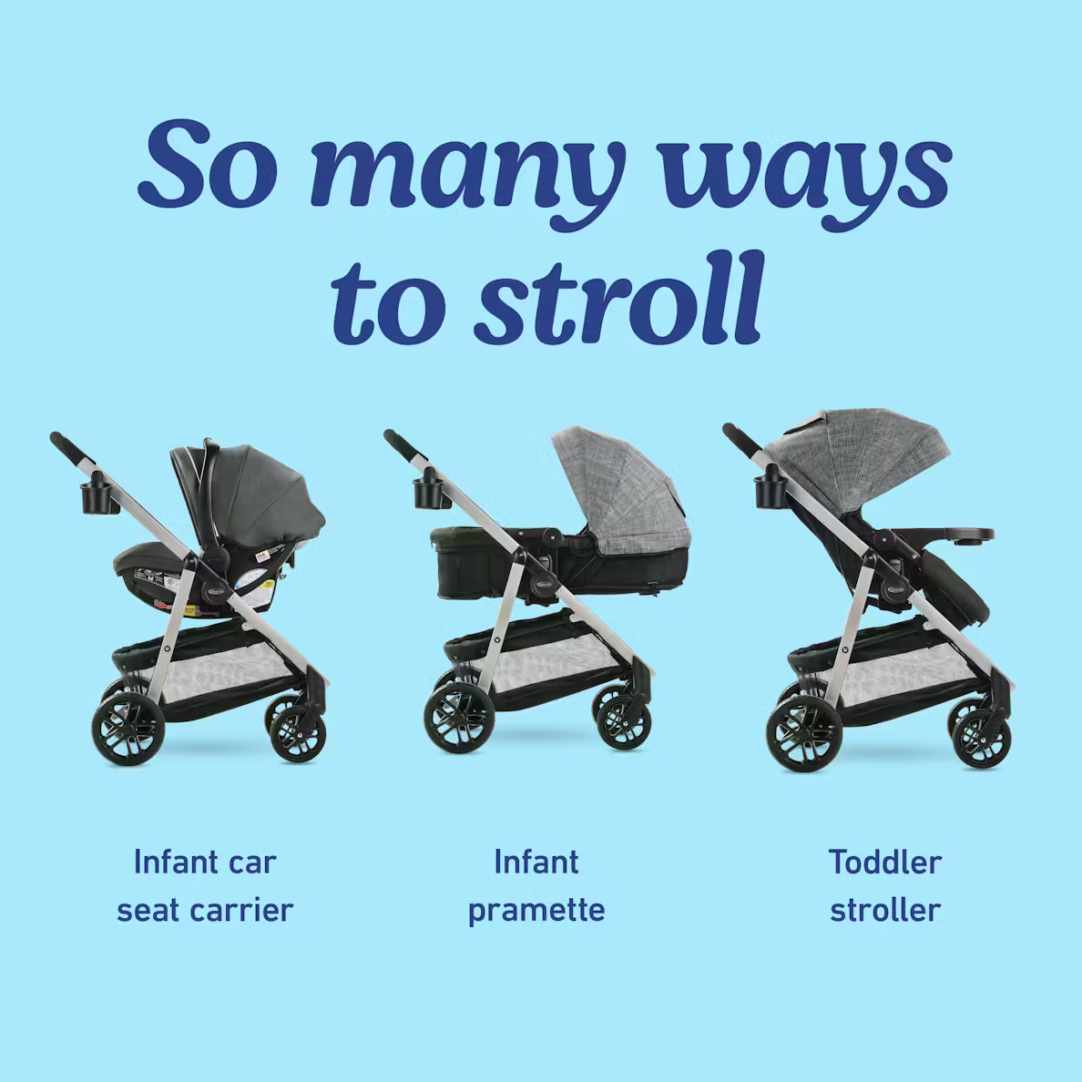 Graco Modes Pramette Travel System thumbnail 2