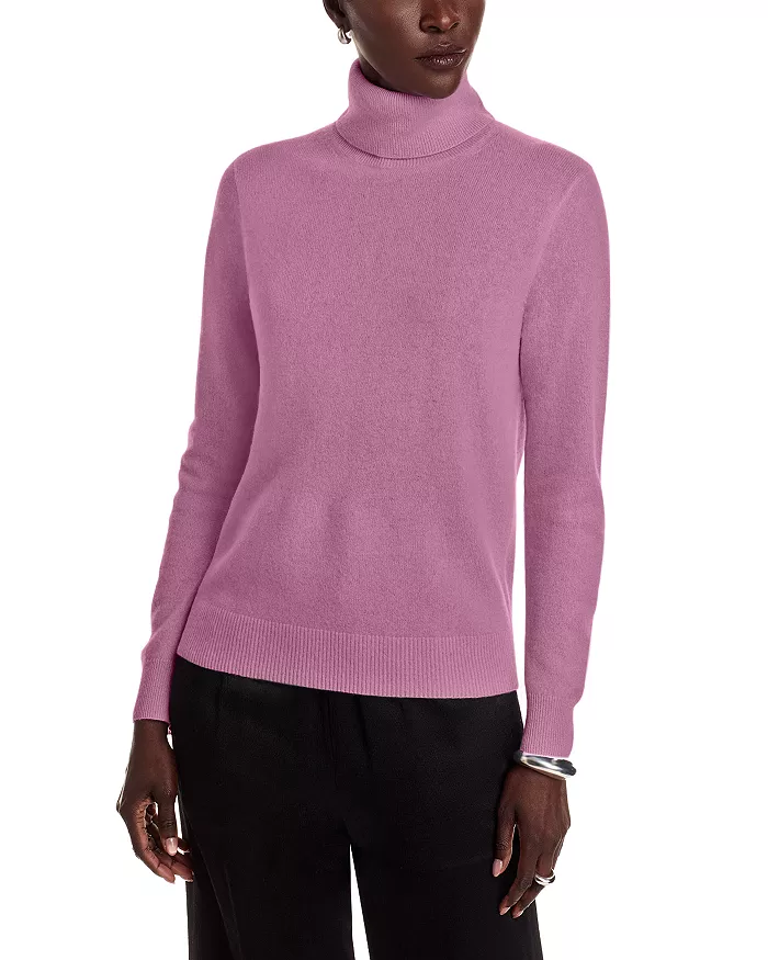 Cashmere Oversize Turtleneck Sweater thumbnail 4