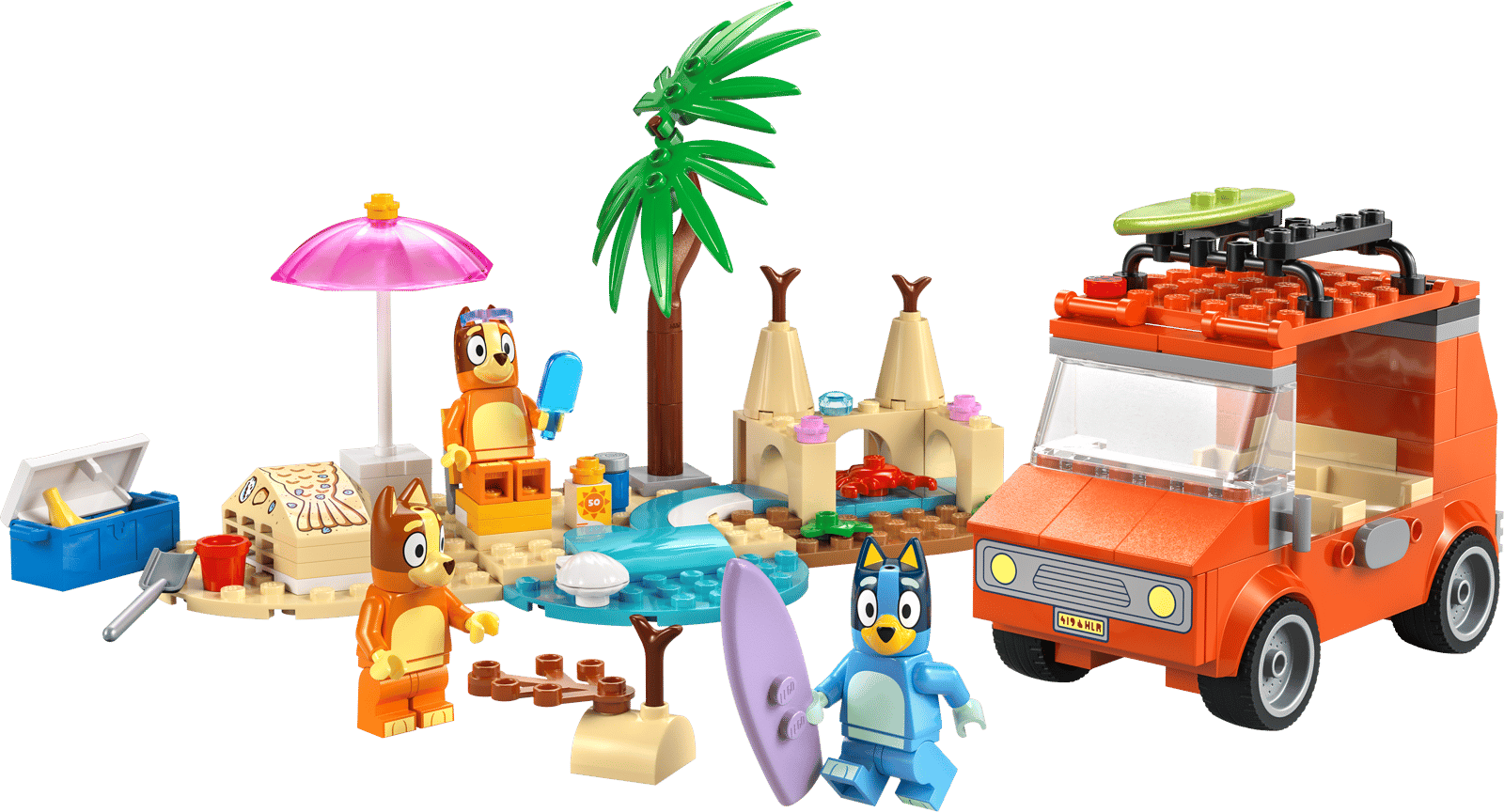LEGO Bluey Family Car Trip Set thumbnail 6