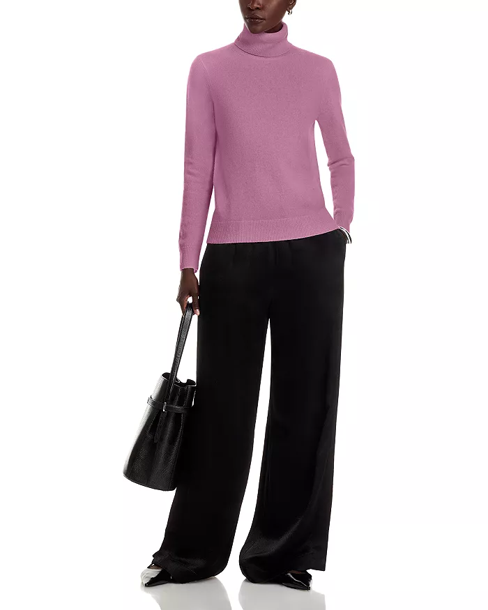 Cashmere Oversize Turtleneck Sweater