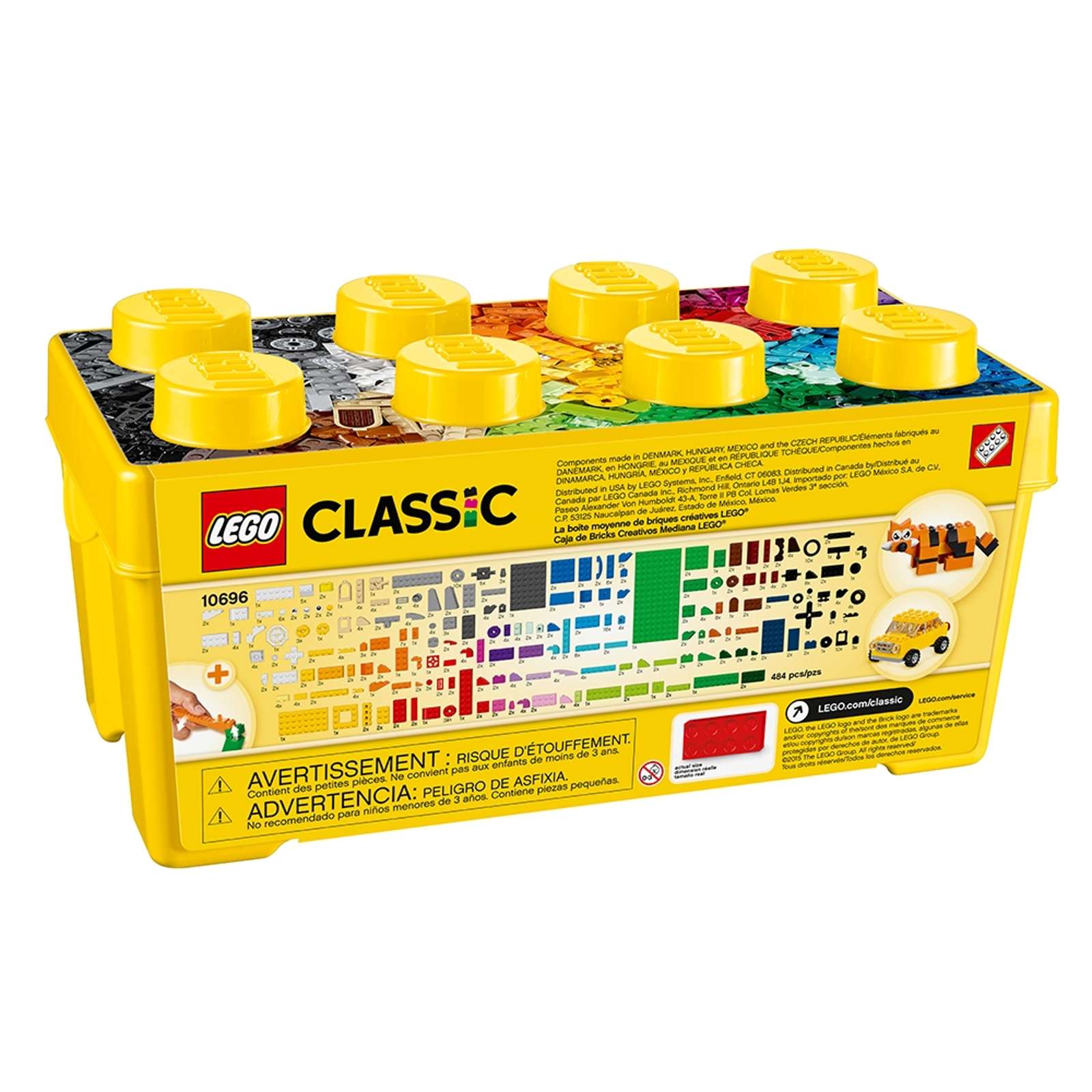 LEGO Classic Creative Bricks (484 pieces) thumbnail 2