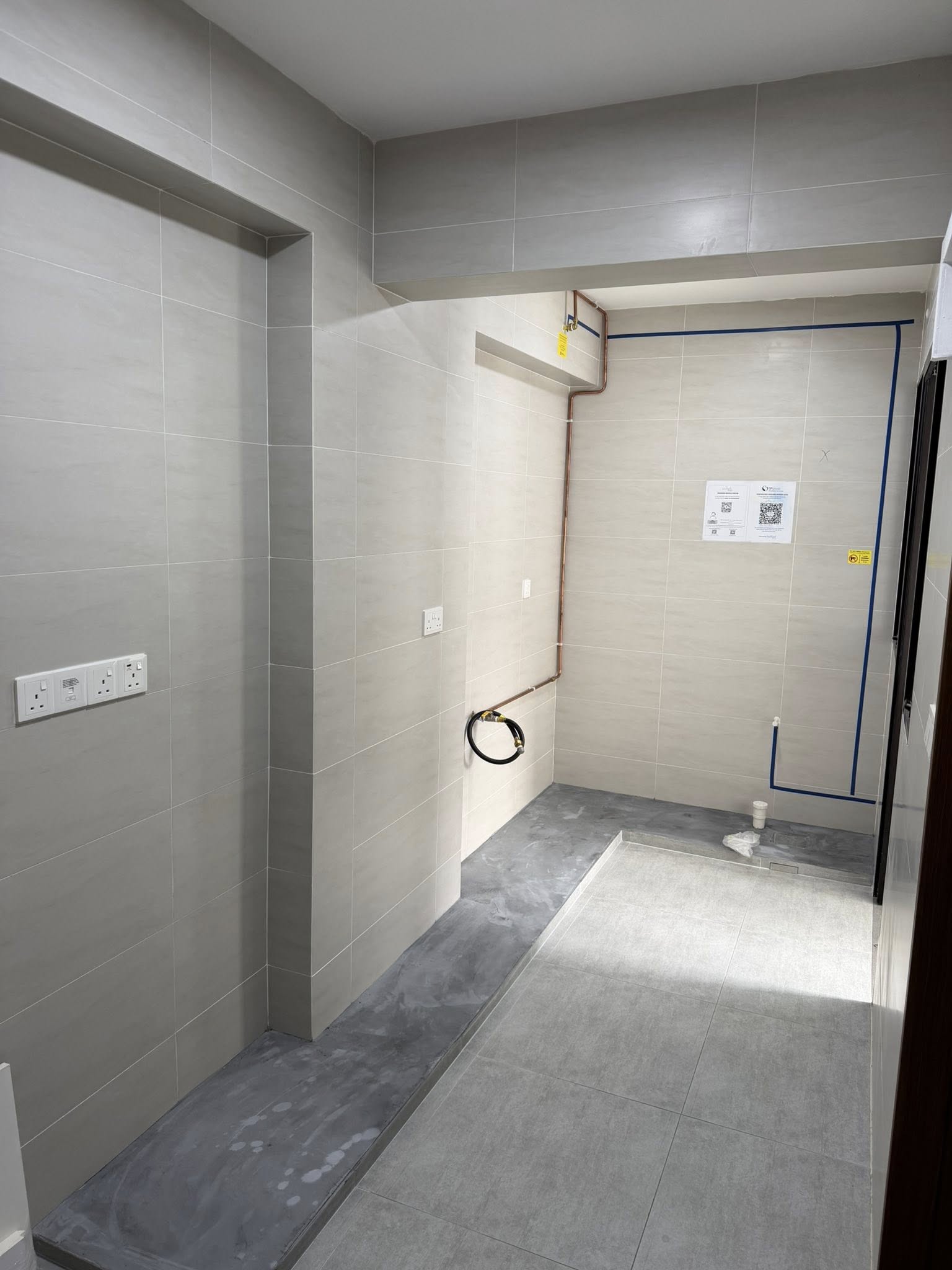 Modern HDB Service Yard Renovation