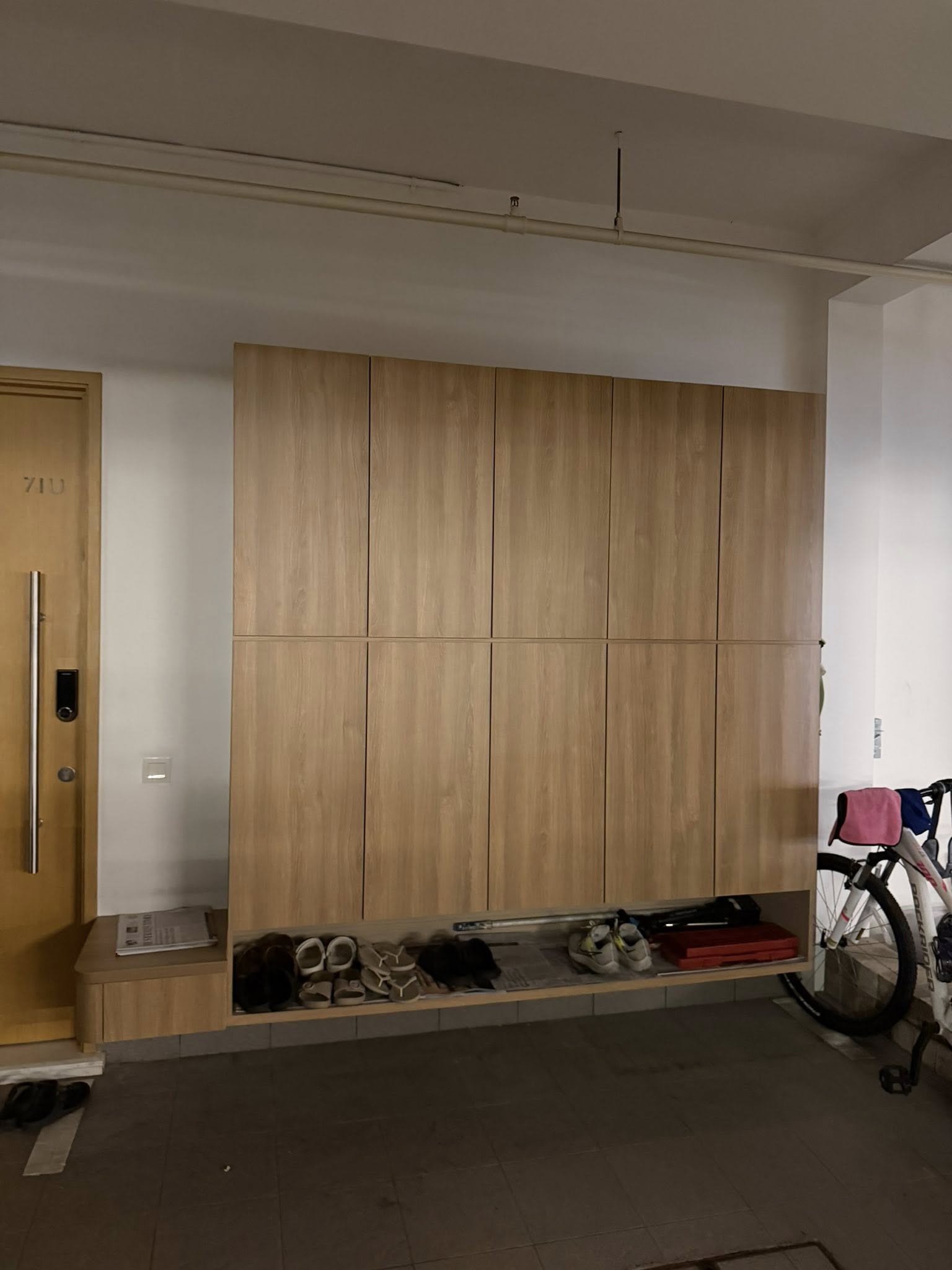 Scandinavian Wardrobe and Study Combo