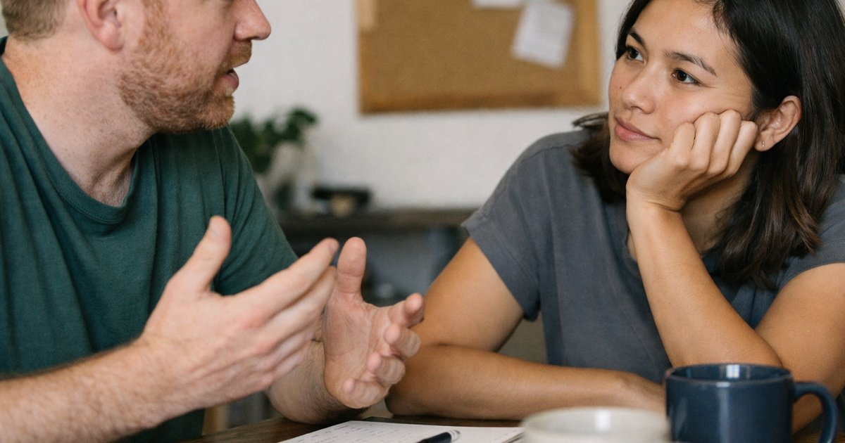 Two startup cofounders in