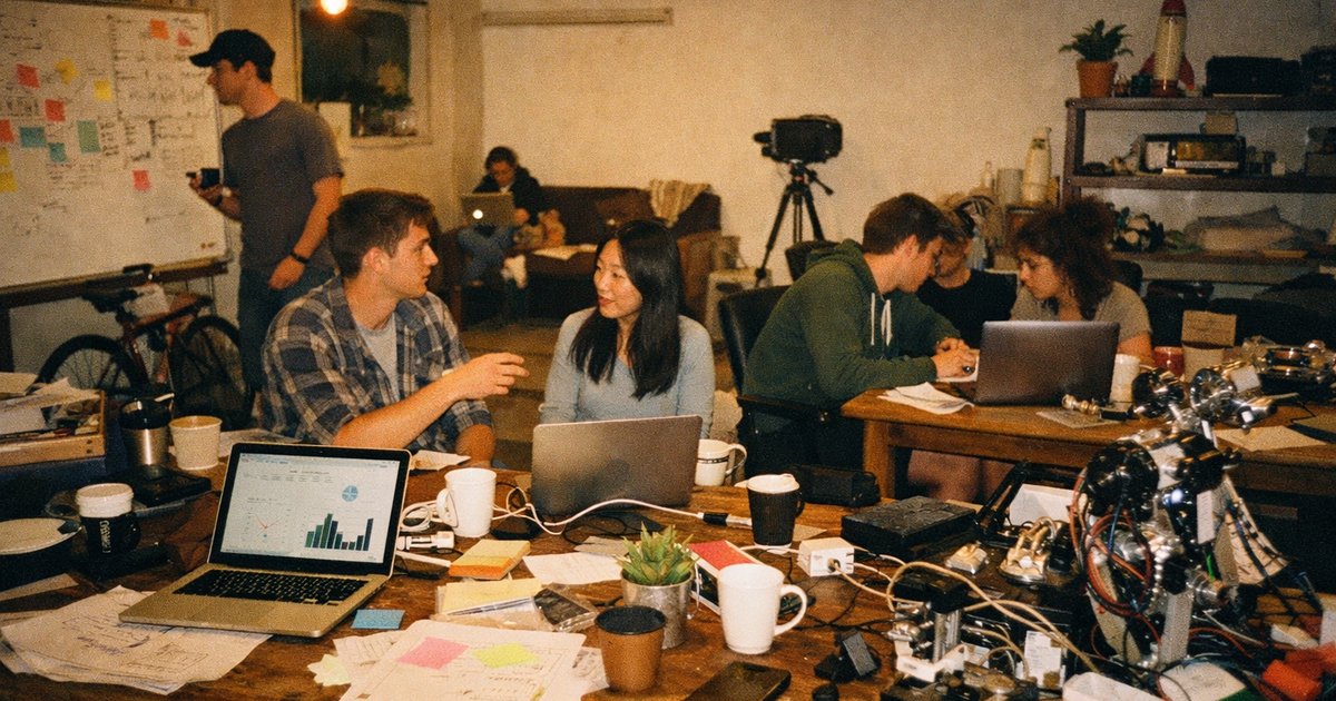 Melbourne skyline at dusk