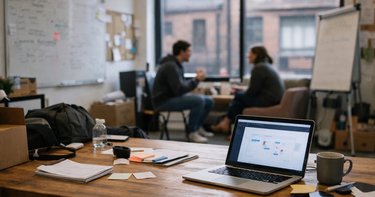 Startup coworking space