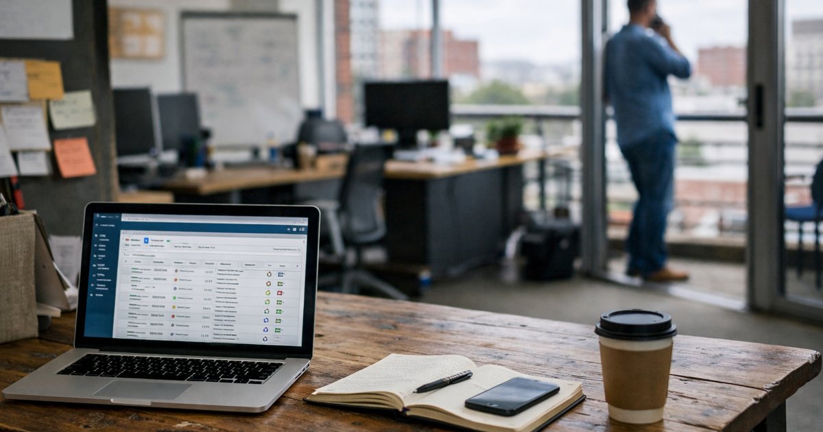 Revenue operations team reviewing lead routing rules and pipeline flow on a shared dashboard as part of their go-to-market planning session