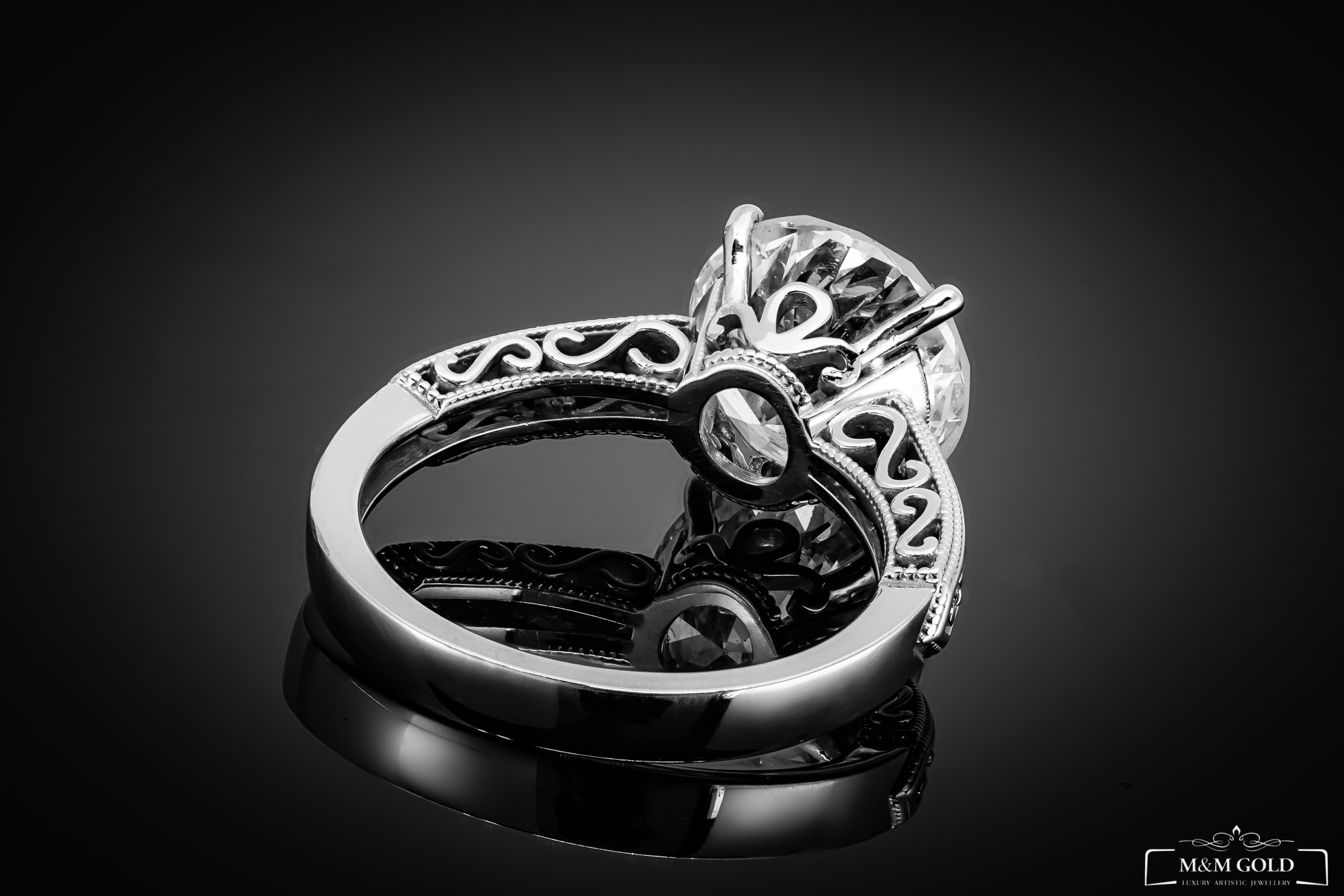 Pierścionek "WhiteLuxury™" 4.40ct