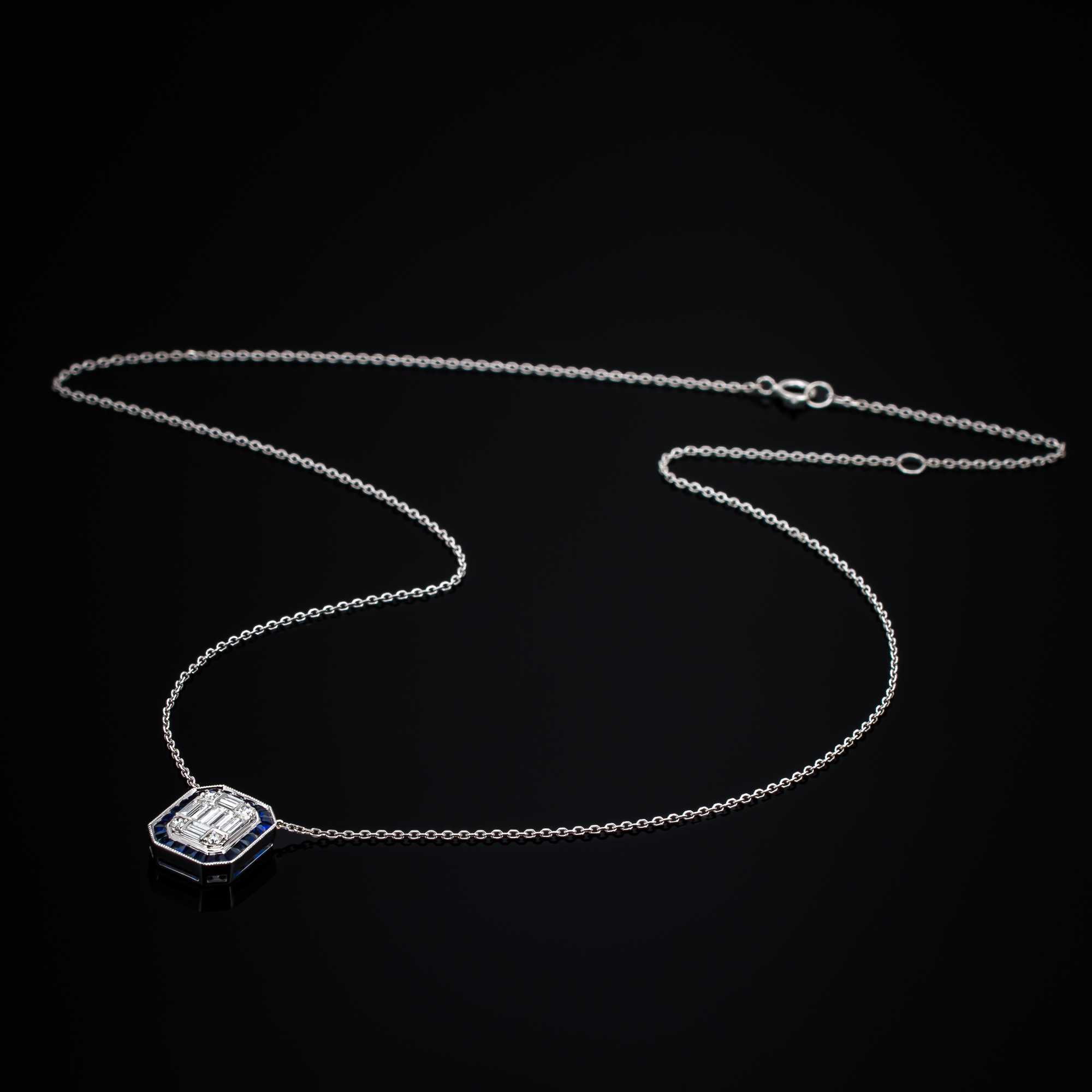 Naszyjnik "BlueSapphire™"