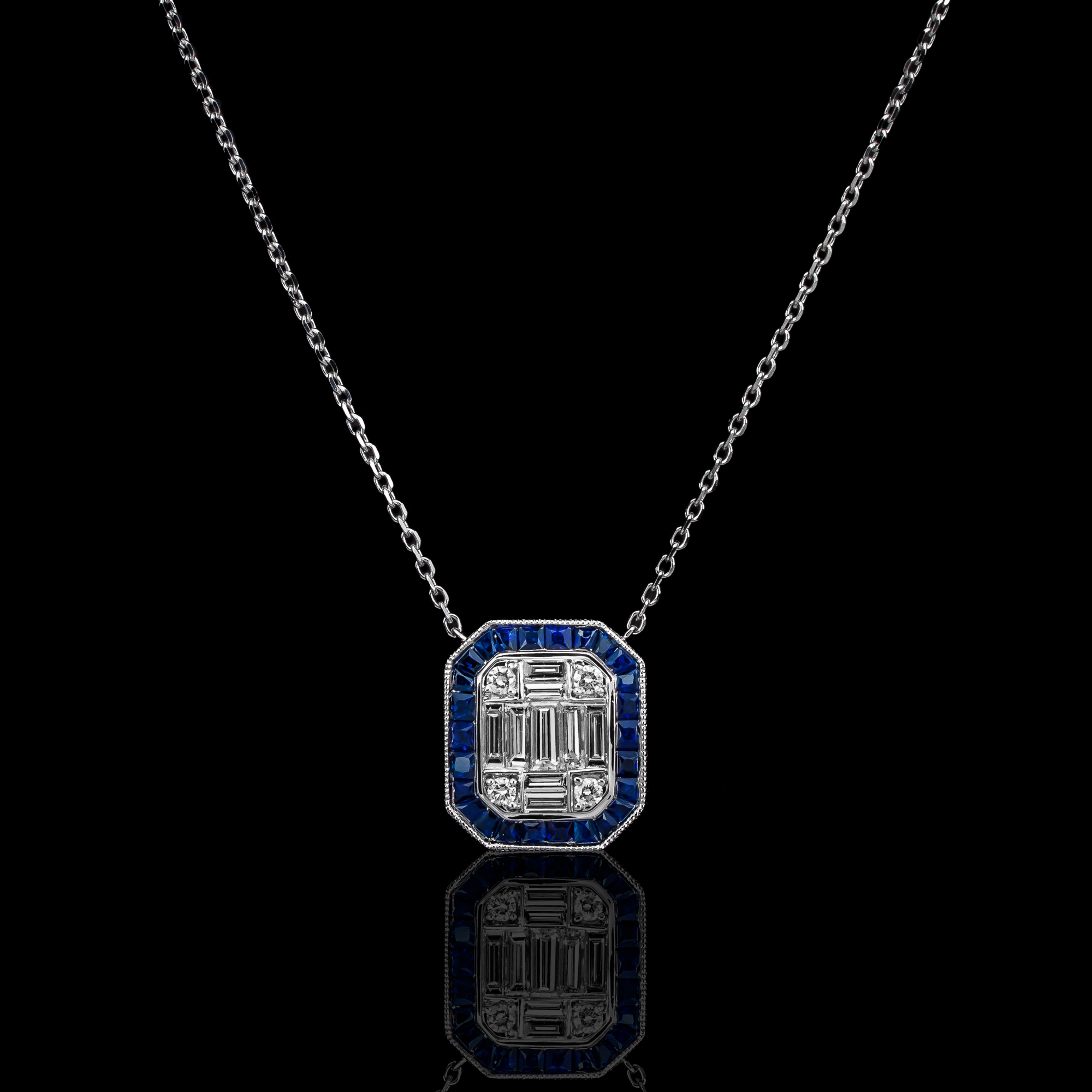 Naszyjnik "BlueSapphire™"
