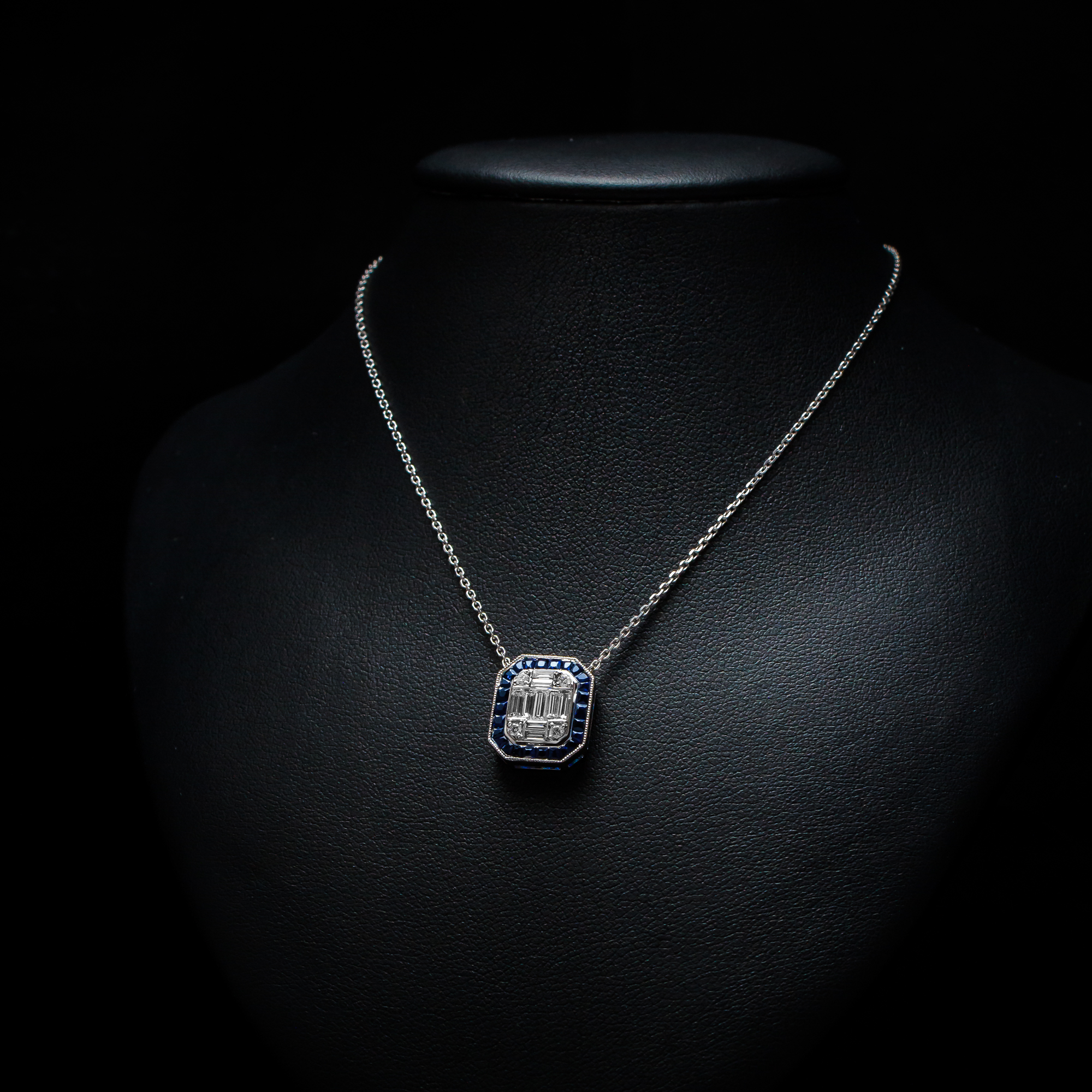 Naszyjnik "BlueSapphire™"