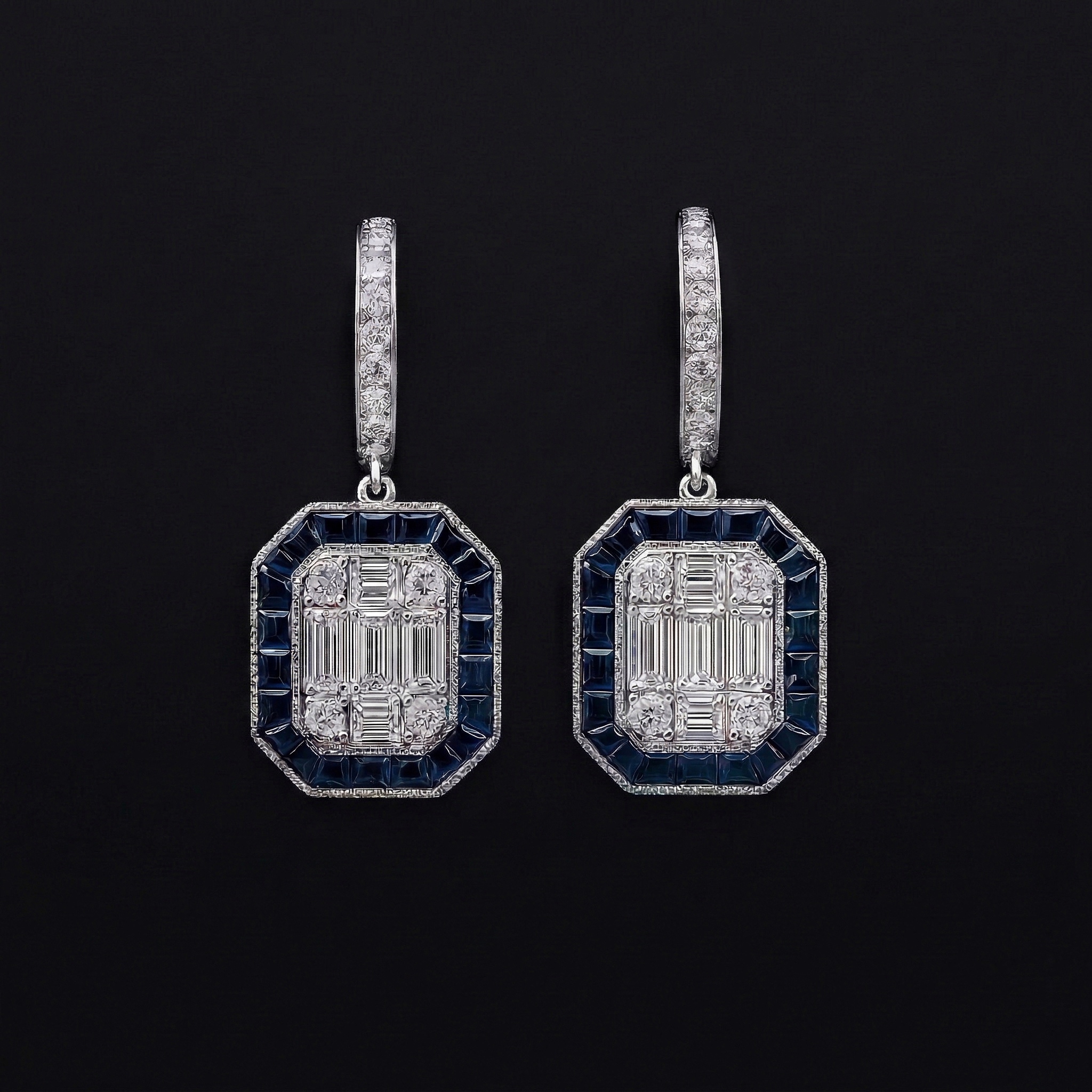 Kolczyki "BlueSapphire™"