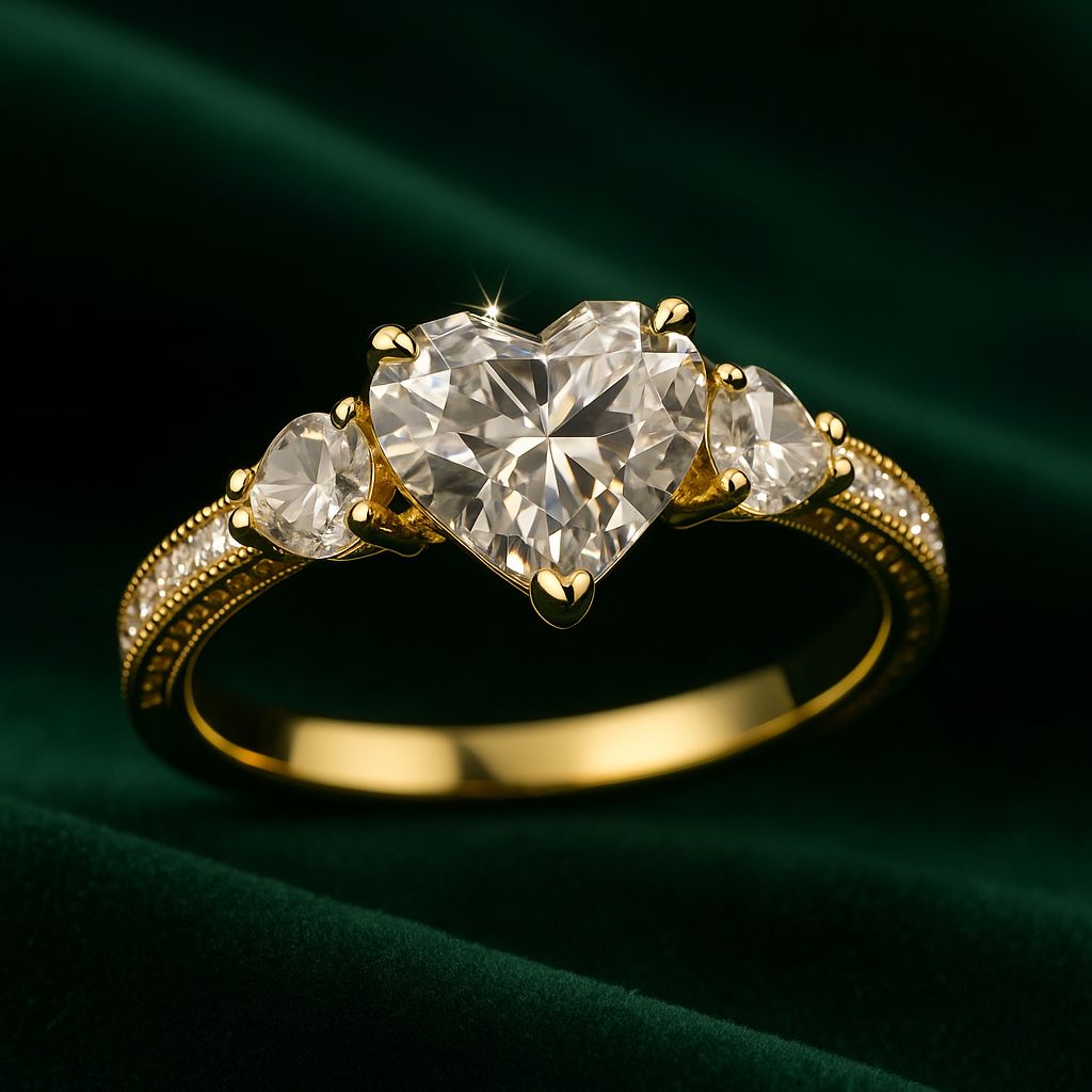 Pierścionek "Gilded Radiance™" 1.51ct