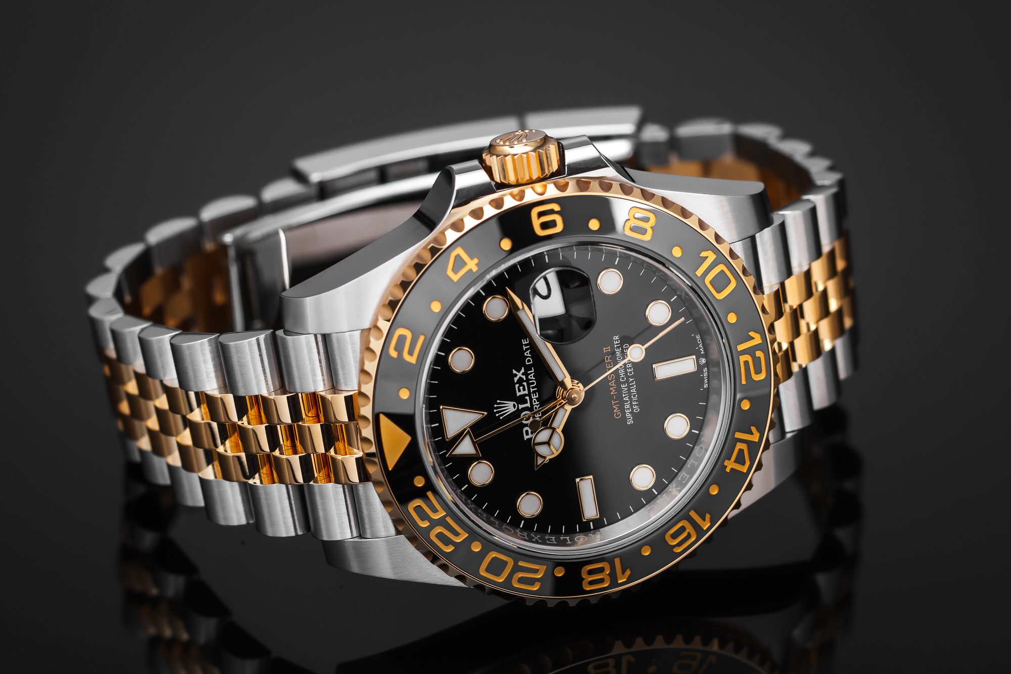 ROLEX GMT MASTER II Zombie Jubilee 126713GRNR