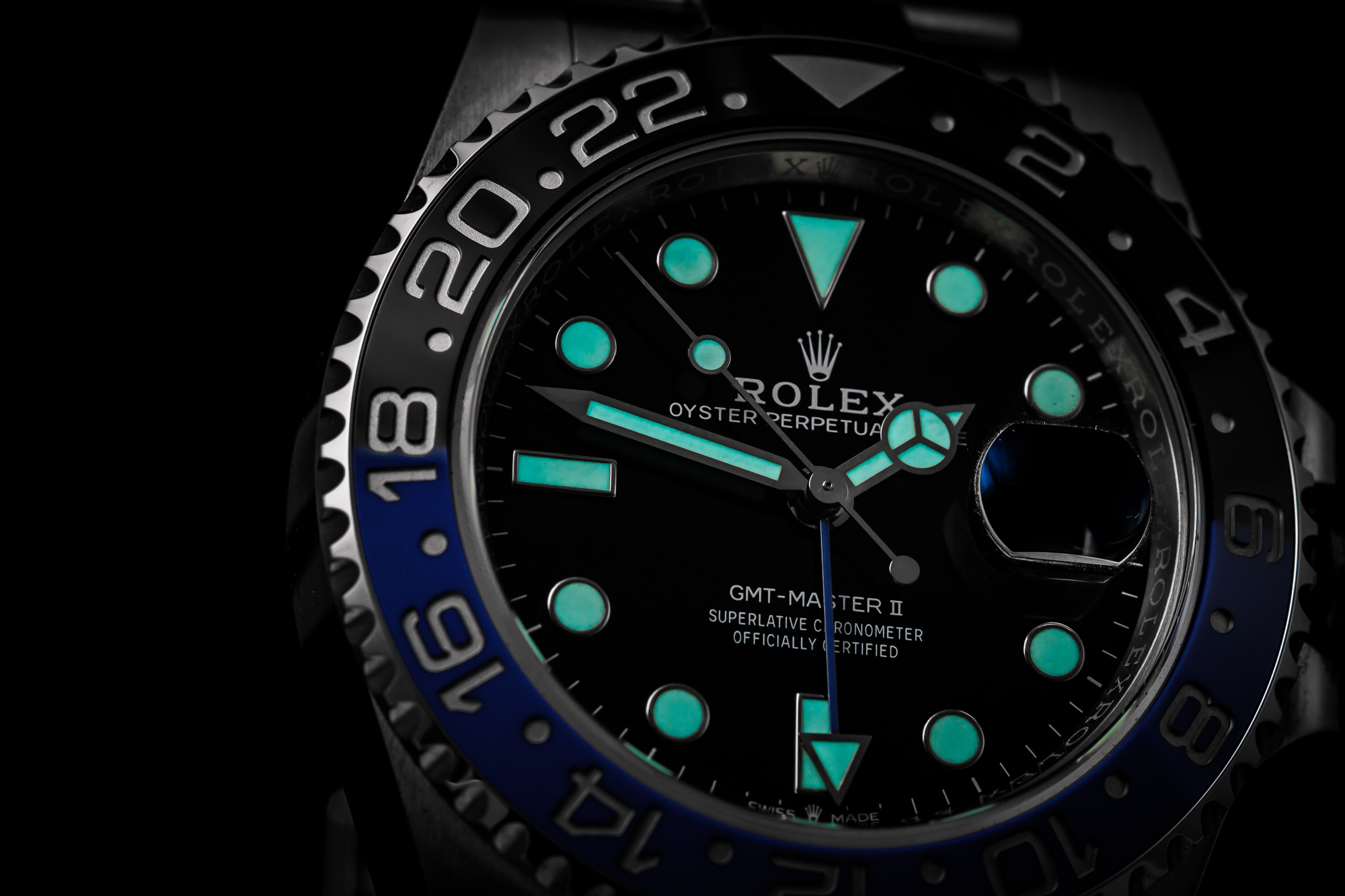 ROLEX GMT MASTER II Batman na Oyster 126710BLNR miniatura 2