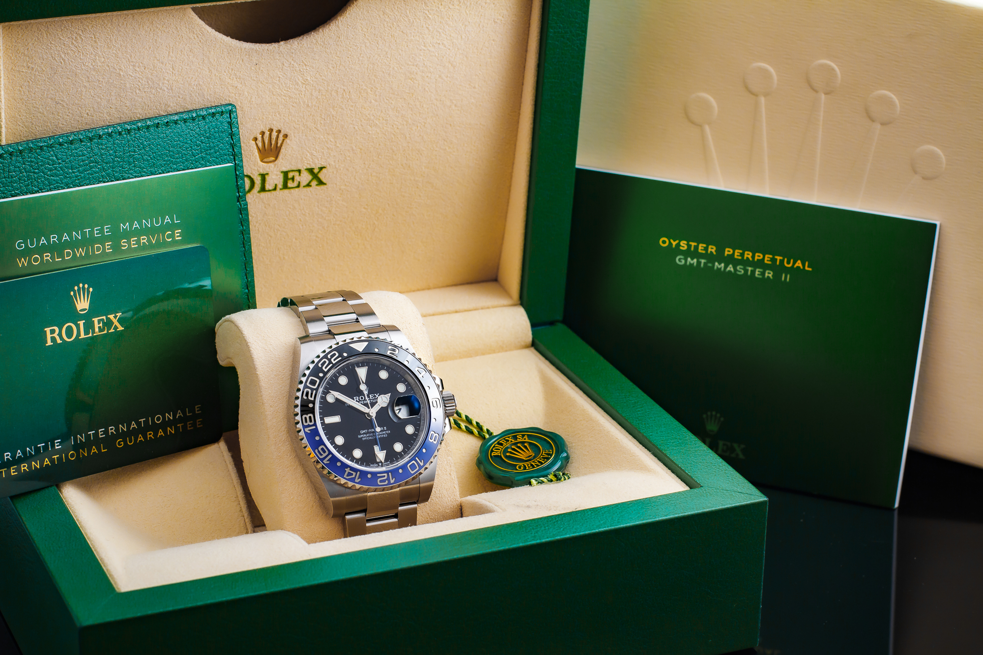 ROLEX GMT MASTER II Batman na Oyster 126710BLNR miniatura 3