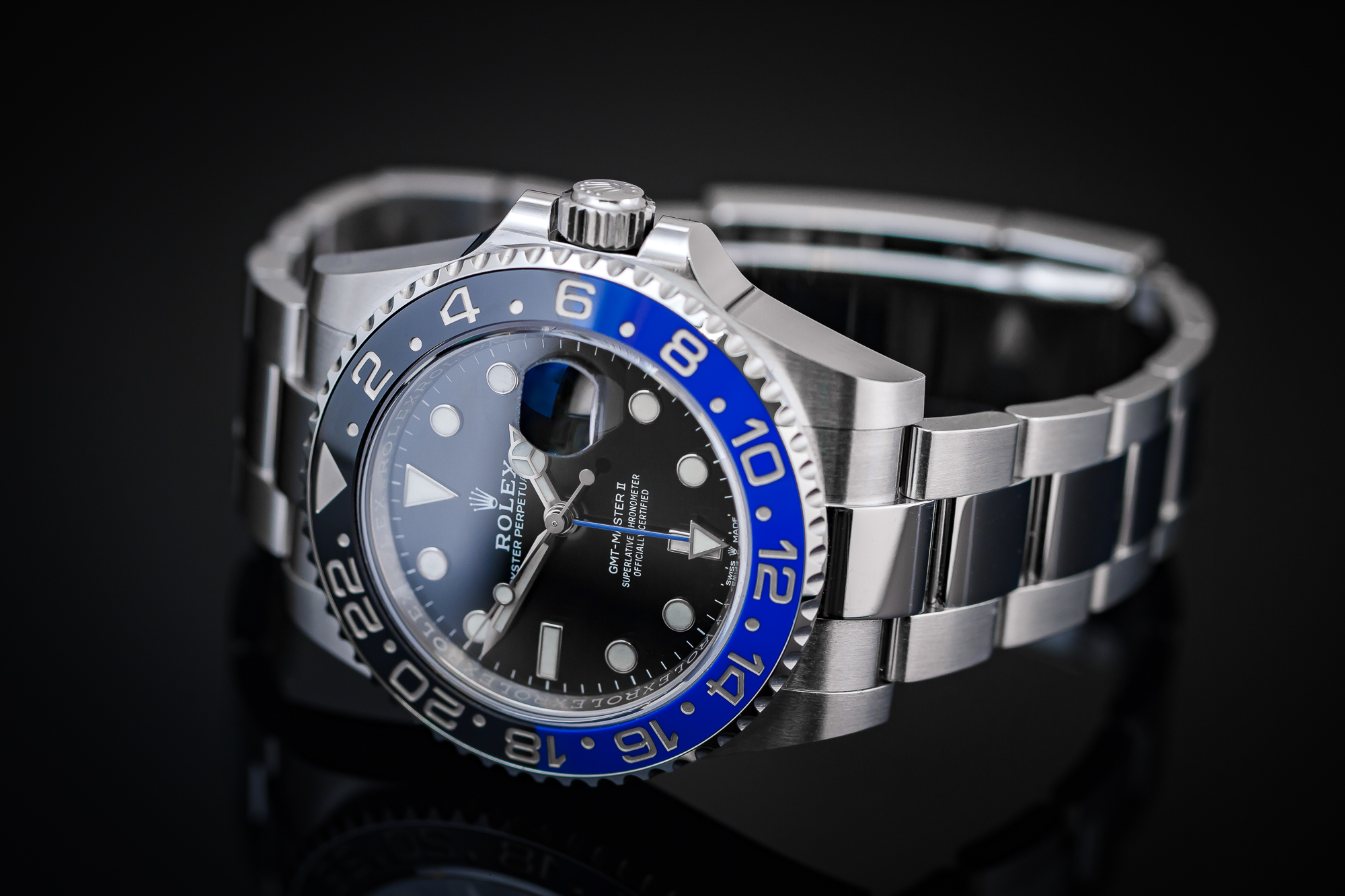 ROLEX GMT MASTER II Batman na Oyster 126710BLNR miniatura 4
