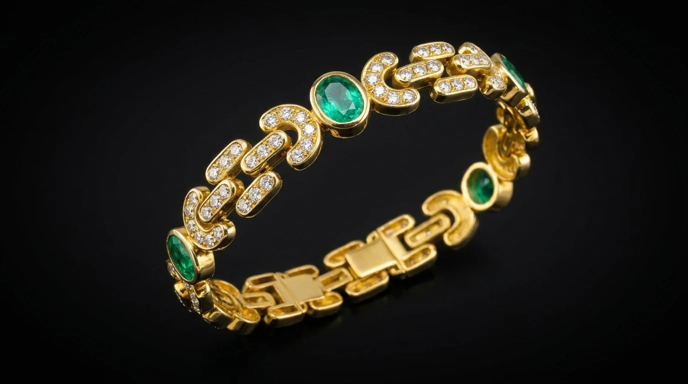 Bransoletka "EmeraldHeritage™"