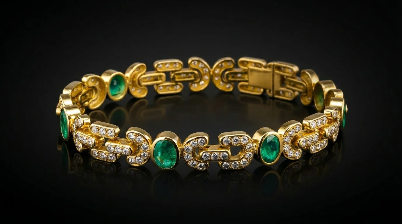 Bransoletka "EmeraldHeritage™"