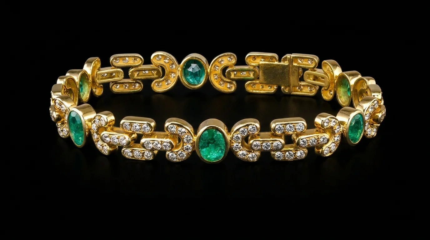 Bransoletka "EmeraldHeritage™"