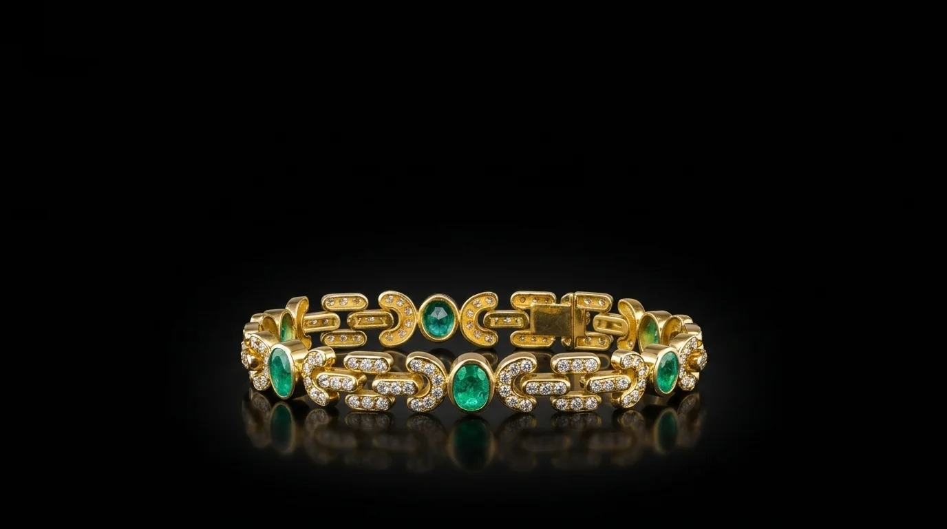 Bransoletka "EmeraldHeritage™"