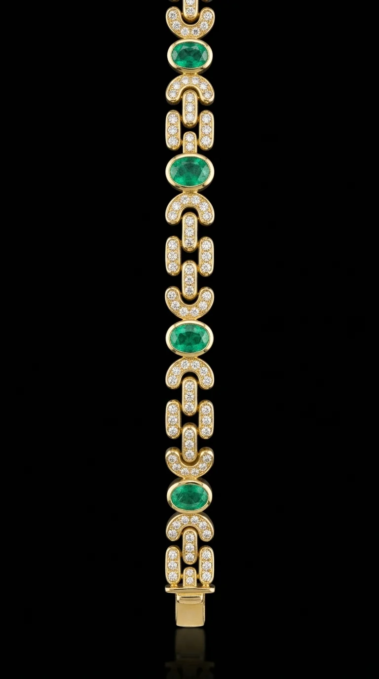 Bransoletka "EmeraldHeritage™"