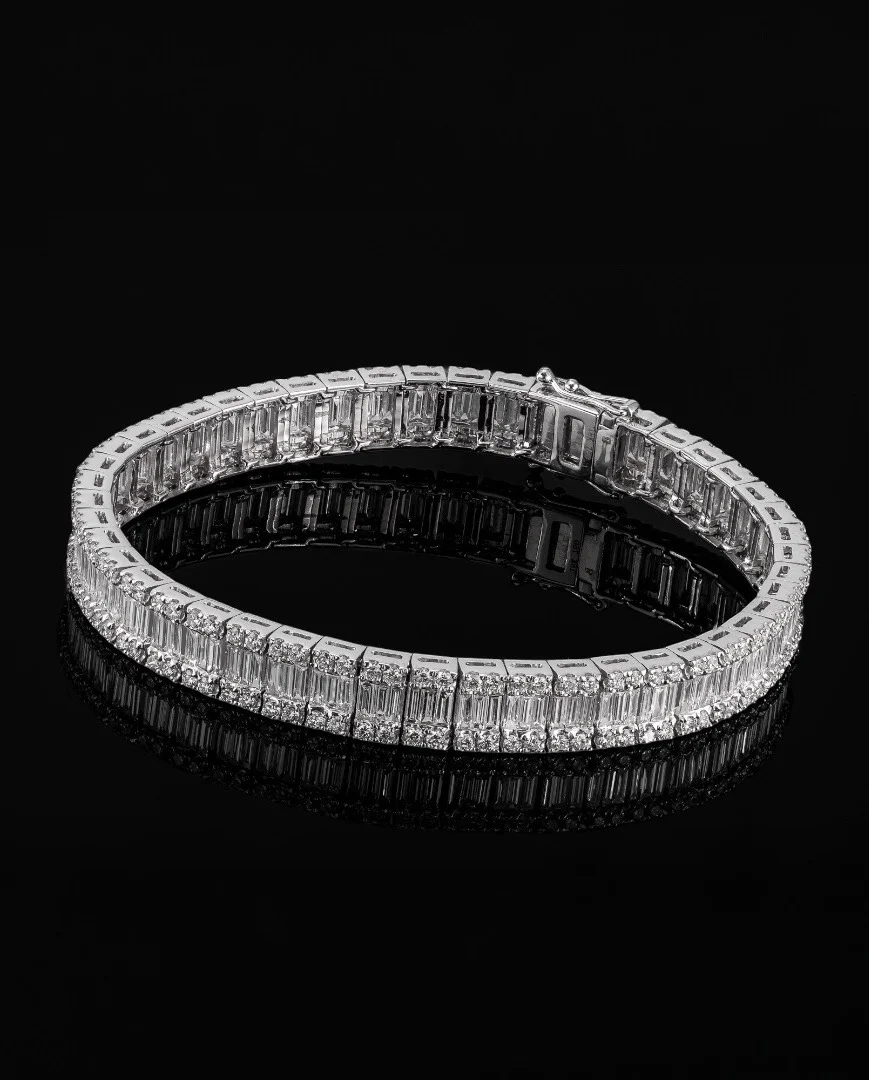 Bransoletka “InvisibleExcelsior™” 6.90 ct